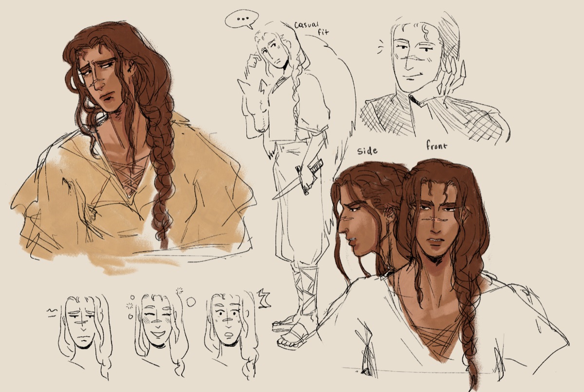 OC Alma Concept Art