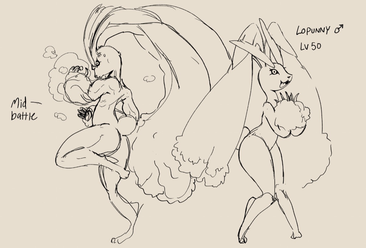 Lopunny Fan Art