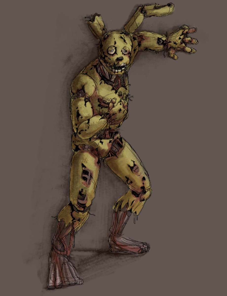 Springtrap from Five Nights at Freddy's Fanart